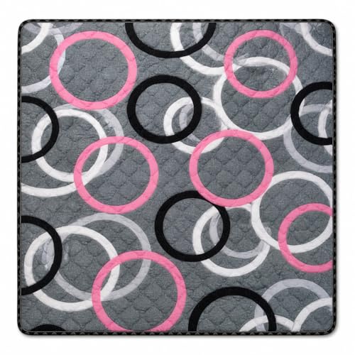 Image of K25 Cotton Floor Bed Mattress with High-Density Foam for Extra Bedding | Lightweight Reversible Portable Rolling Mat for Travel Yoga Outdoor & Camping (Size: 72x72x0.8 Inch, Multicolor)