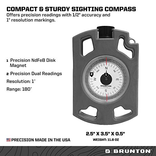 Brunton All Scales Omni-Sight Sighting Compass #TOP1