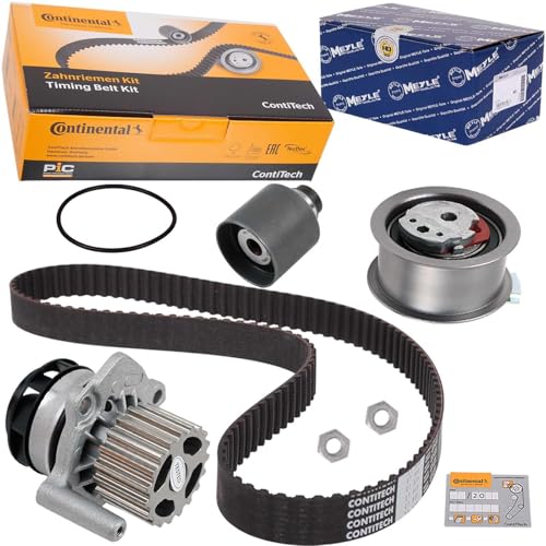 BandelOne enthält Conti Zahnriemensatz+Meyle Wasserpumpe passend für A3 T5 Golf 5 Tdi