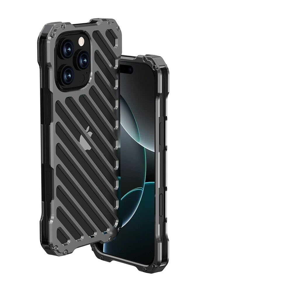 Coque silicone rigide iPhone 16 Pro Max noire pour un quotidien actif - 8