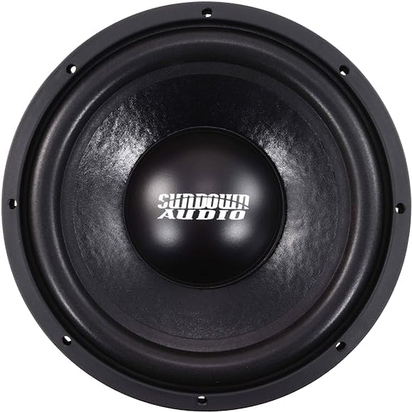 Sundown Audio LCS v.2 12" Competition Grade Car Subwoofer - 500W RMS / 1000W Peak, Dual 4-ohm Voice Coils, Deep Bass for Ported Enclosures - LCS12v2