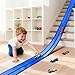HACOCOLA 15 Ft Flexible Race Track Set with 6 Toy Cars for Kids