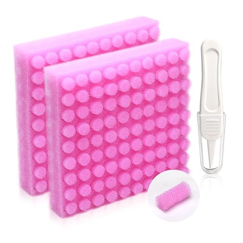 Replacement for NozeBot Nasal Aspirator Hygiene Filter, 180 Packs Baby Nose Cleaner Filters Comes with Baby Nose Cleaning Tweezer, Purple