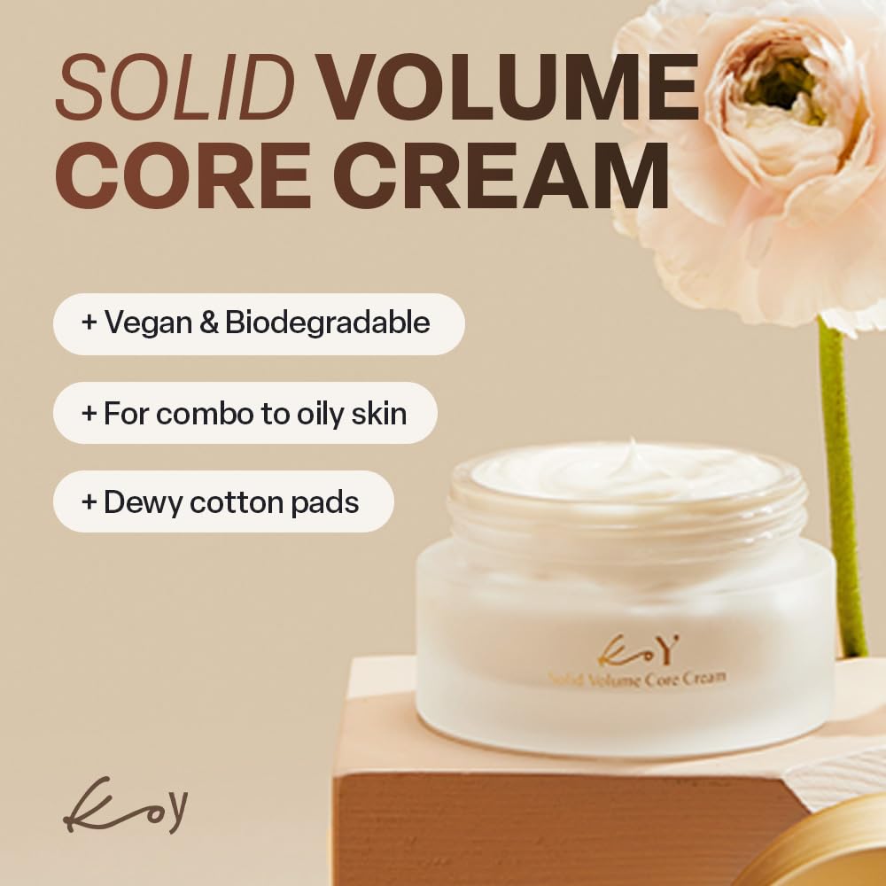 【新品】AC4 KODOU MOISTURE CREAM Amazon.com: KOY Solid Volume Core Cream, Daily Moisturizer with