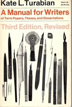 Paperback A Manual for Writers 3rd Edition Revised Book