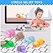 POKONBOY 30 Pcs Squishies Mochi Toys, Mini Kawaii Squishy Forest Animals Squeeze Stress Relief Toys Easter Basket Stuffers Christmas Birthday for Kids