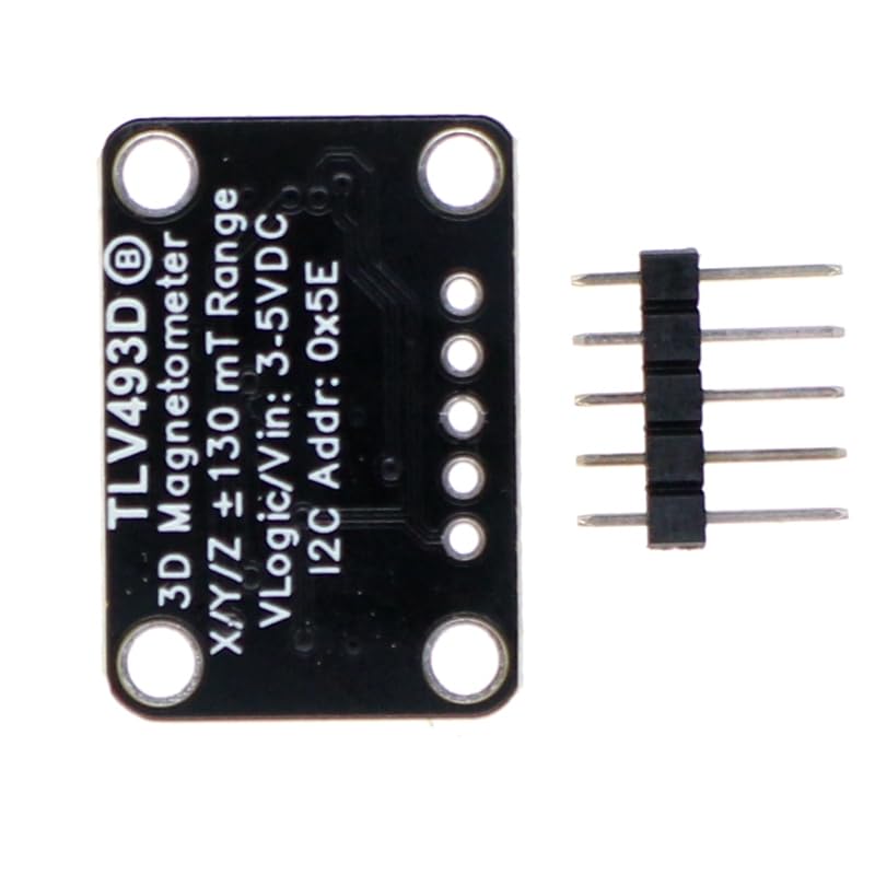 Image of DONGKER TLV493D Triple-Axis Magnetometer Sensor Module,DC 3V-5V Module Magnetometer Board for Detecting Objects with Magnets