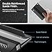 Spigen Suede Felt Edge Squeegee [SqueeGMaster] Designed for Window Privacy Film, Car Paint Protection Film, Self Adhesive Film and Vinyl Wrap Accessories - 2 Size