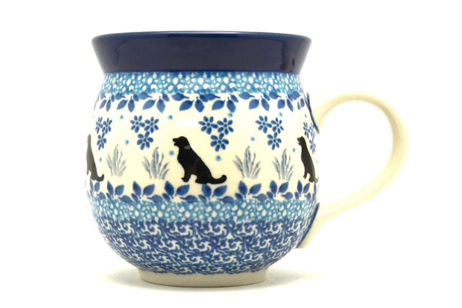 Taza de Cerámica Polish Pottery 11 oz Bubble Buddy miniatura 1