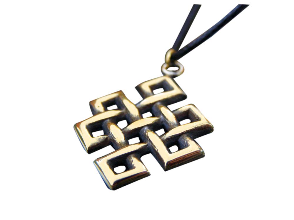 Endless Eternal Knot Pendant Necklace 