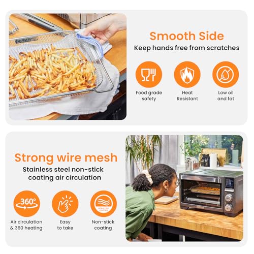 COWHERDING Air Fryer Basket for Breville Smart Oven Air Fryer Pro の商品画像 4