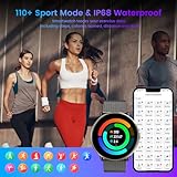 Smart Watch for Men Women Smartwatch: 1.43“Fitness Watch Bluetooth Call with Heart Rate Blood Pressure SpO2 Sleep Monitor IP68 Waterproof 110+ Sports Modes Step Counter Fitness Tracker for Android iOS - Image 5