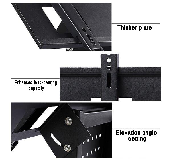 Soporte móvil para TV con ruedas 32-65 pulgadas miniatura 3
