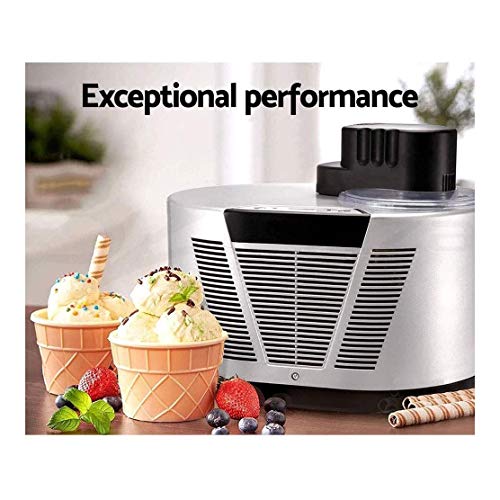 LLSS Automatische Eismaschine, Pudding-Frozen-Joghurt-Sorbet-Gelato-Maschine, 1 l herausnehmbares Innenfass und… – Bild 5