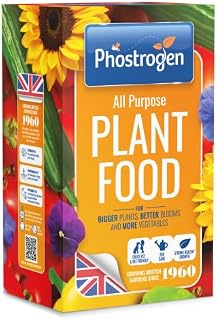 Phostrogen 84406384 All Purpose Plant Food, 2kg - Plant and Edibles Fertiliser Feed - for Promoting Healthy Growth - Improves Drought Resistance - Plant Nutrition - Indoor and Garden Use
