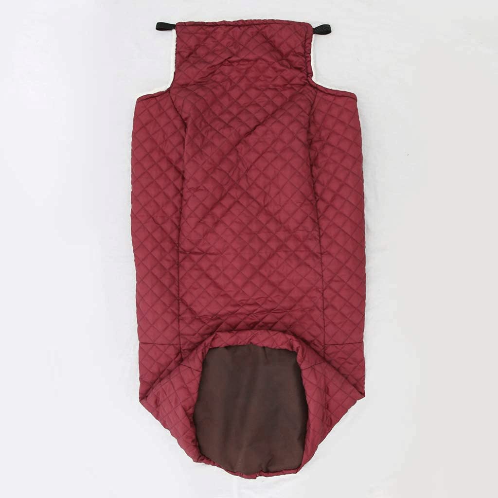 Manta térmica para Silla de Ruedas, Saco de Invierno para piernas, pies y Espalda para Personas Mayores discapacitadas.