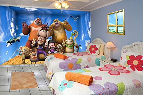 999store 3d Blue Sky And Dablu Bablu With Friends Kids