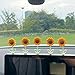 Lagnlnaoy 5pcs Cute Sunflower Car Decor Set Resin Dashboard Window Edge Accessories for Vehicle Interior Dashboard Decor Interior Accessories