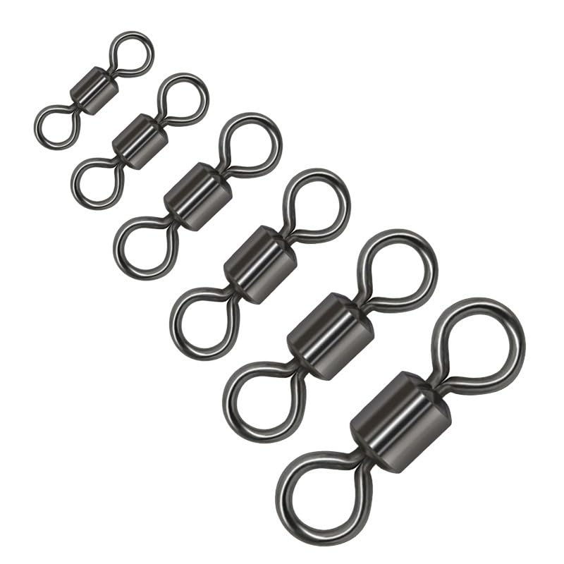 Set 50 piezas conectores giratorios para pesca
