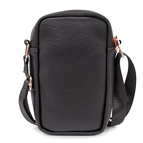 Disney Bag, Crossbody, Mickey Mouse Head Embossed, Vegan Leather3