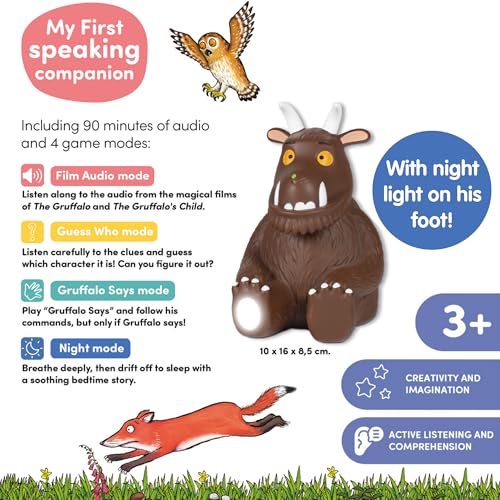Jumbo I Learn The Gruffalo, My First Speaking Companion, 4 Game Modes, 90 Mins Film Audio, Stories - Image 2