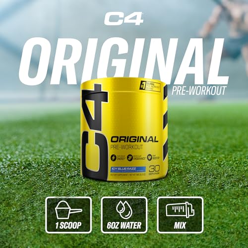 Cellucor 810390028405 C4 Original Pre Workout Powder Icy Blue Razz thumb #6