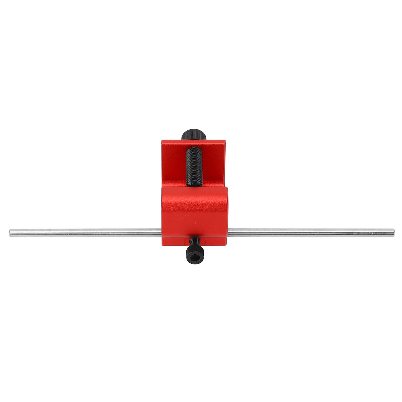 Naroote Chain Alignment Tool for Motorcycles ATVs, Universal Fit Alignment Tool, Metal Construction for Chain Sprocket Adjustment (Red)