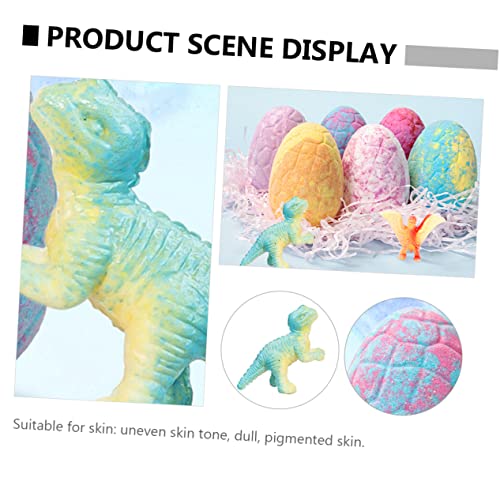 Hemoton 12 Peças Bola Sal Banho Brinquedos Educativos Brinquedo Bebê Hidratantes Arco-íris Bolha Sal