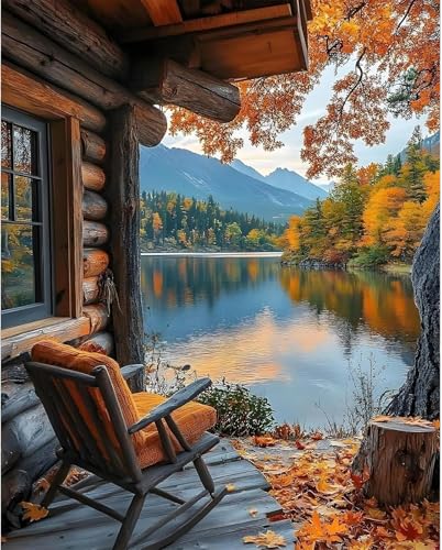 YUCCAORCHID Pintura por Números para Adultos,Acrílica Pintura por Números para Niños Adultos Principiantes Pintura con 3 Pinceles Acuarela 40x50 cm