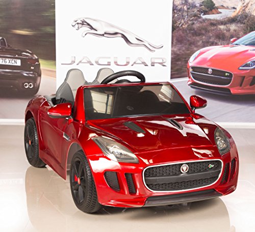 BIG TOYS DIRECT Jaguar F-Type 12V Electric Kids Ride On Car with RC