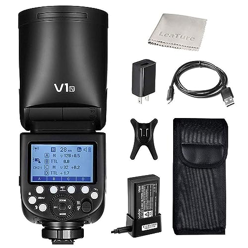 Amazon | Godox V1-N V1N フラッシュストロボ TTL ニコンNikon Amazon | Godox V1-N V1N フラッシュストロボ TTL ニコンNikon