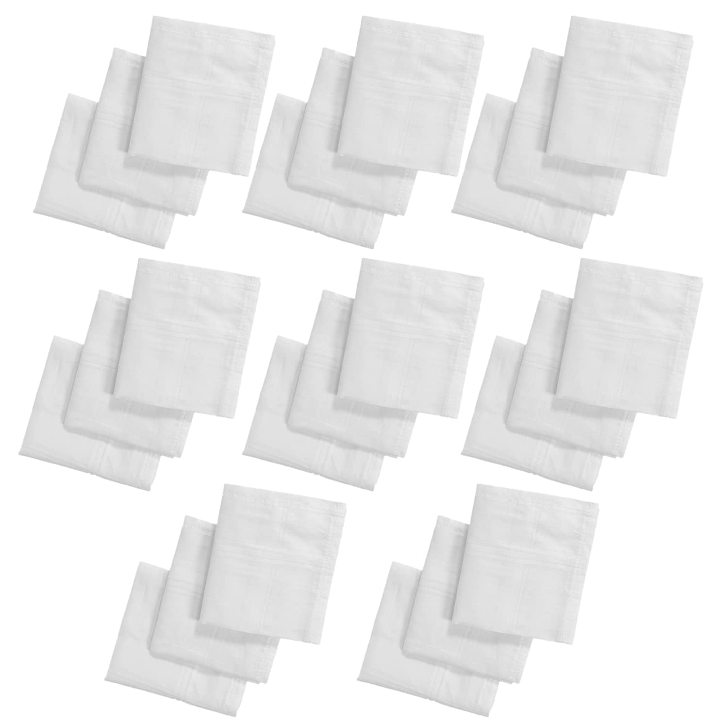 femmelure Handkerchief For Men Premium Cotton Fabric Assorted Mulit Colour Men's White Rumal For Gents Men Boys Pack-picture-54