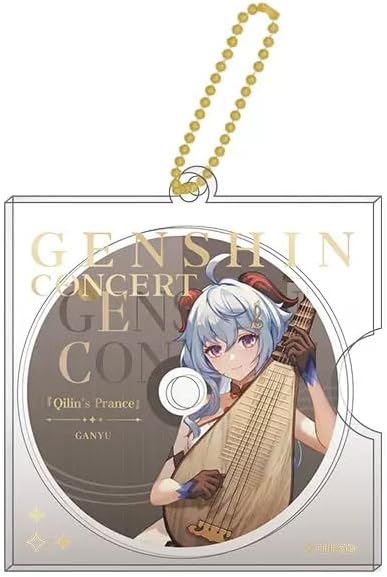 2023 Concert Series Acrylic Keychain Pendant Xiao Zhongli Tartaglia Albedo Ganyu Official Merch Collection image 5