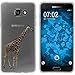 Produktbild PhoneNatic Case kompatibel mit Samsung Galaxy A5 (2016) A510 Silikon-Hülle Vektor Tiere Giraffe M8