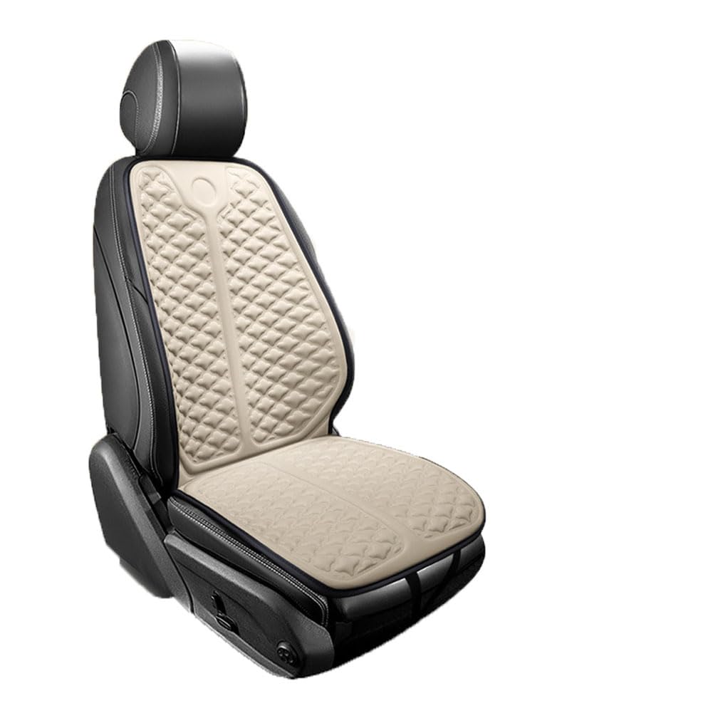 Coussin Voiture Siege pour Mazda MX-5 MX5 RF ND NC NB NA 1989-2023, Protection De L'Assise SièGe Avant Housse Antidérapante Rembourrée Interior Accessoires,Beige