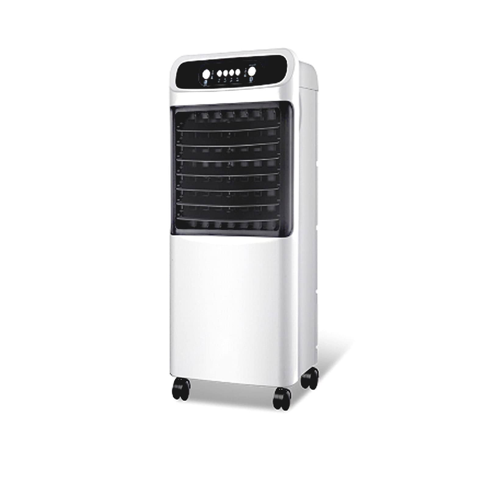 Bladeless Fan Cooler Portable Cooling Fan Humidifier 3-Speed and 12h Timer Function led Display Bladeless Cooler for Home
