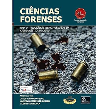 Capa do livro Ciências Forenses - 4a. Edição