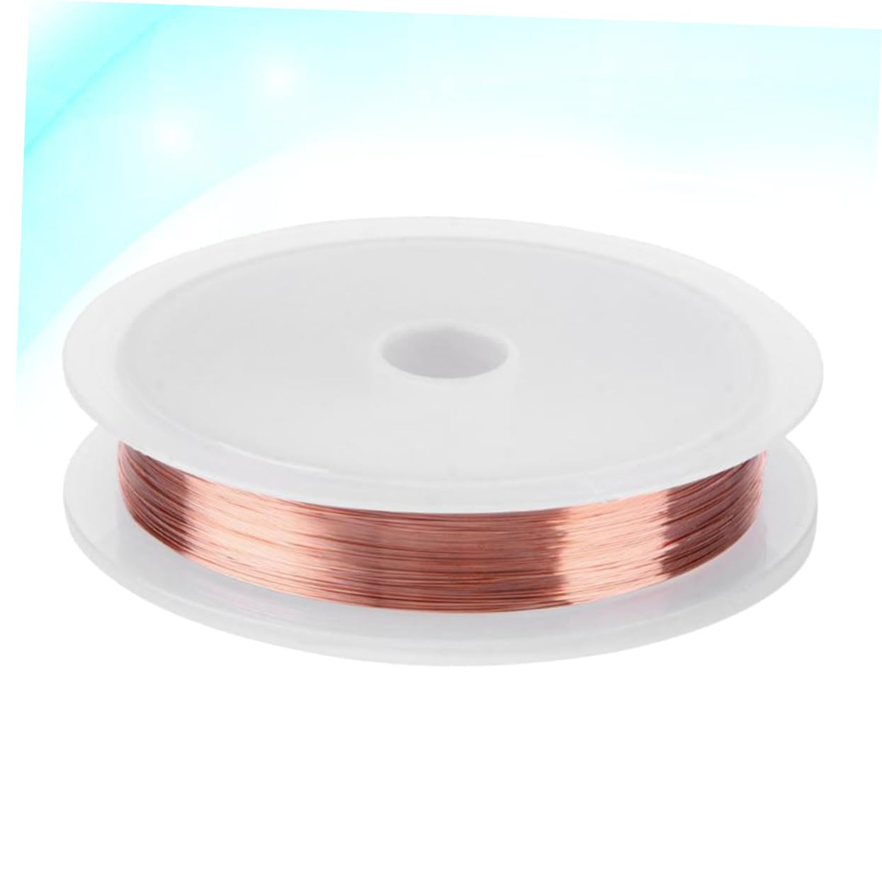 Mipcase 2pcs Rose Gold Copper Wire for Jewelry Nail Art for Manicure Supplies and Easy to Use for Unique Designs