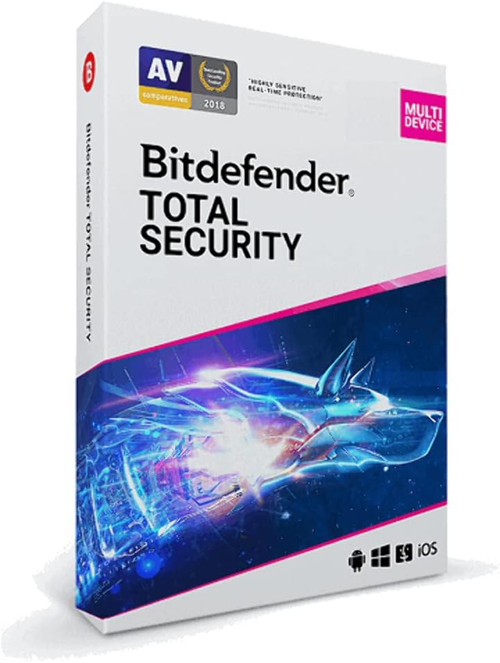 BitdefenderTotal Security - 2-Years | 5-Devices | Global