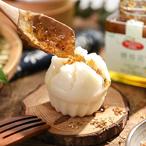 Osmanthus Flower Jam, Pure Osmanthus Blended With Honey, Osmanthus Petal Paste For Dessert, Drink Seasoning Sauce (8.8Oz/250G) #TOP5