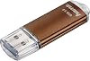 Hama 128 GB USB 3.0 Data Stick 90 MBs Data Transfer USB Stick with Eyelet for Attaching to Key Ring Memory Stick Memory Stick with Locking Cap e.g. for WindowsMacBook Bronze