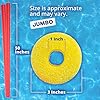In The Swim 20-Pack, 3-Inch Diameter Jumbo Pool Noodles – Soft Large Foam Noodles for Extra Buoyancy - Floating Training Device, Exercise Aid, Pool Toy - 50 Inches Long - 3 Jewel Colors #1