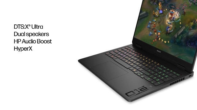 HP Omen, AMD Ryzen 9 8940HX, 8GB RTX 5060, 24GB DDR5(Upgradeable