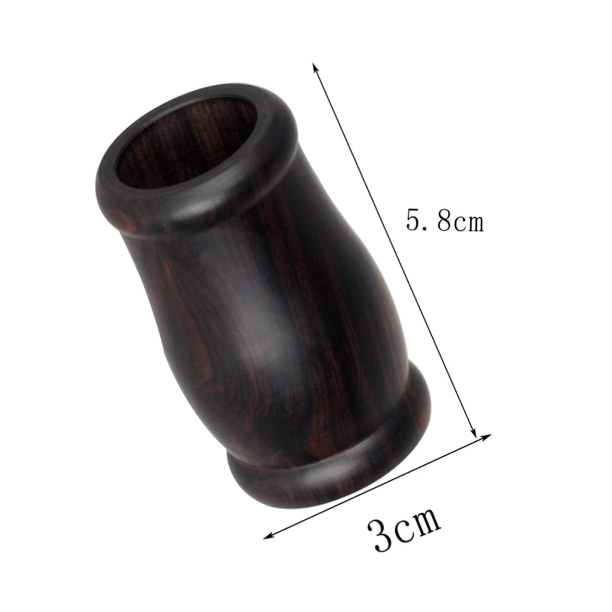 TOYANDONA tubo de clarinete tubo de barril de clarinete accesorios para instrumentos de viento repuesto de clarinete tubo de afinación de clarinete ébano Componente metro