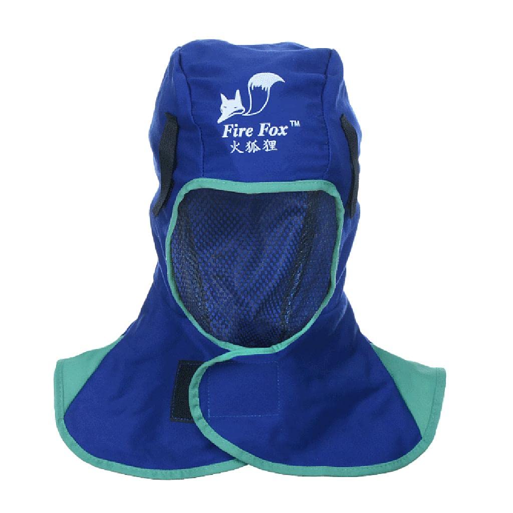 Casque de soudage Qianly avec cagoule respirante et tissu anti-étincelles pour travaux de soudure