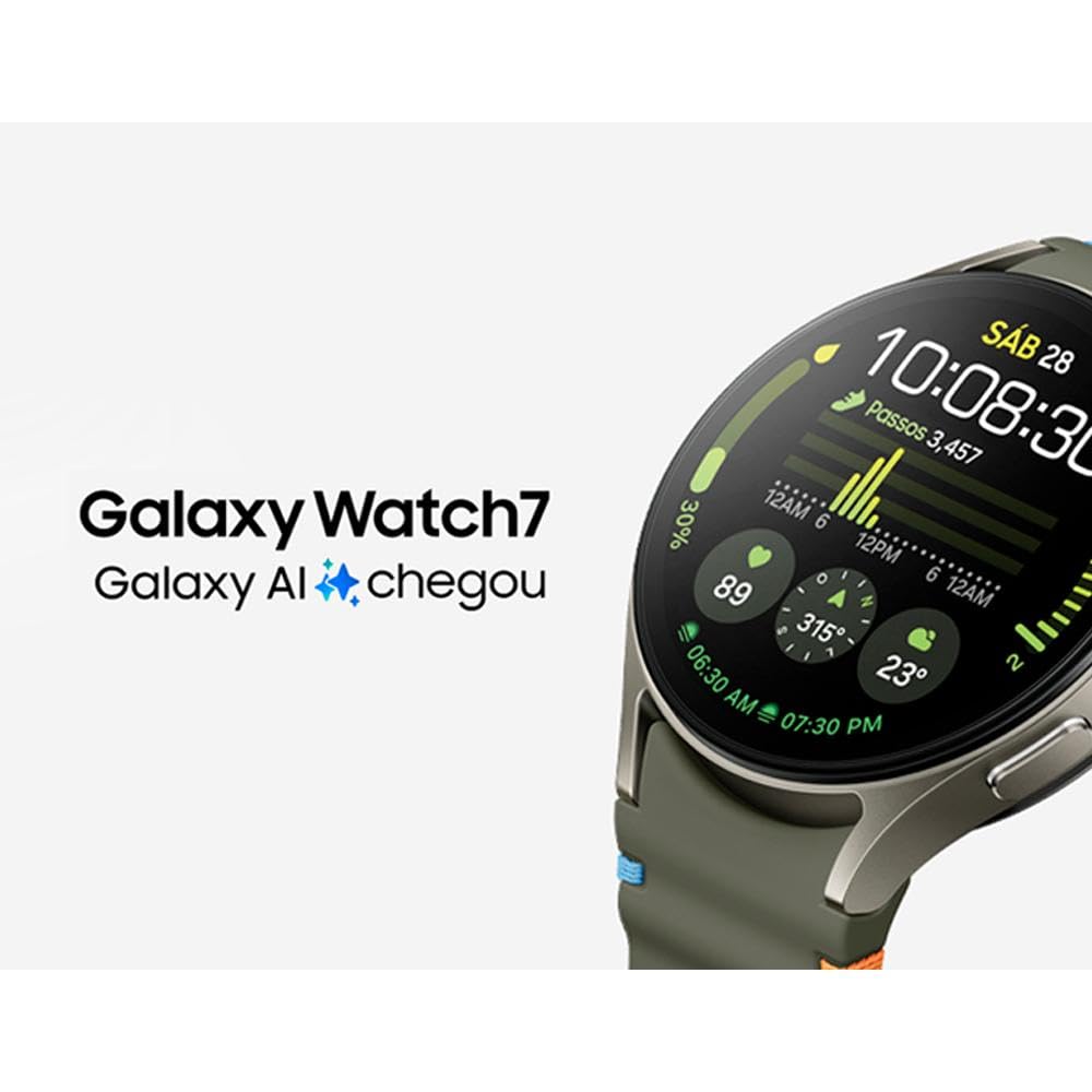 Samsung Galaxy Watch7 Smartwatch 44mm Bluetooth, Galaxy AI, Tela