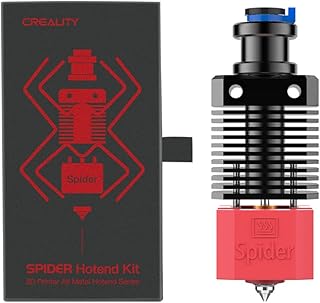 Official Creality Spider High-Temperature and High-Speed Hotend for 3D Printer, Support 250mm/s Printing Speed, The Overall Temperature Can Reach 500° for Ender-3/3 V2/CR-10S/Ender-5 Plus/Ender-2/6/7