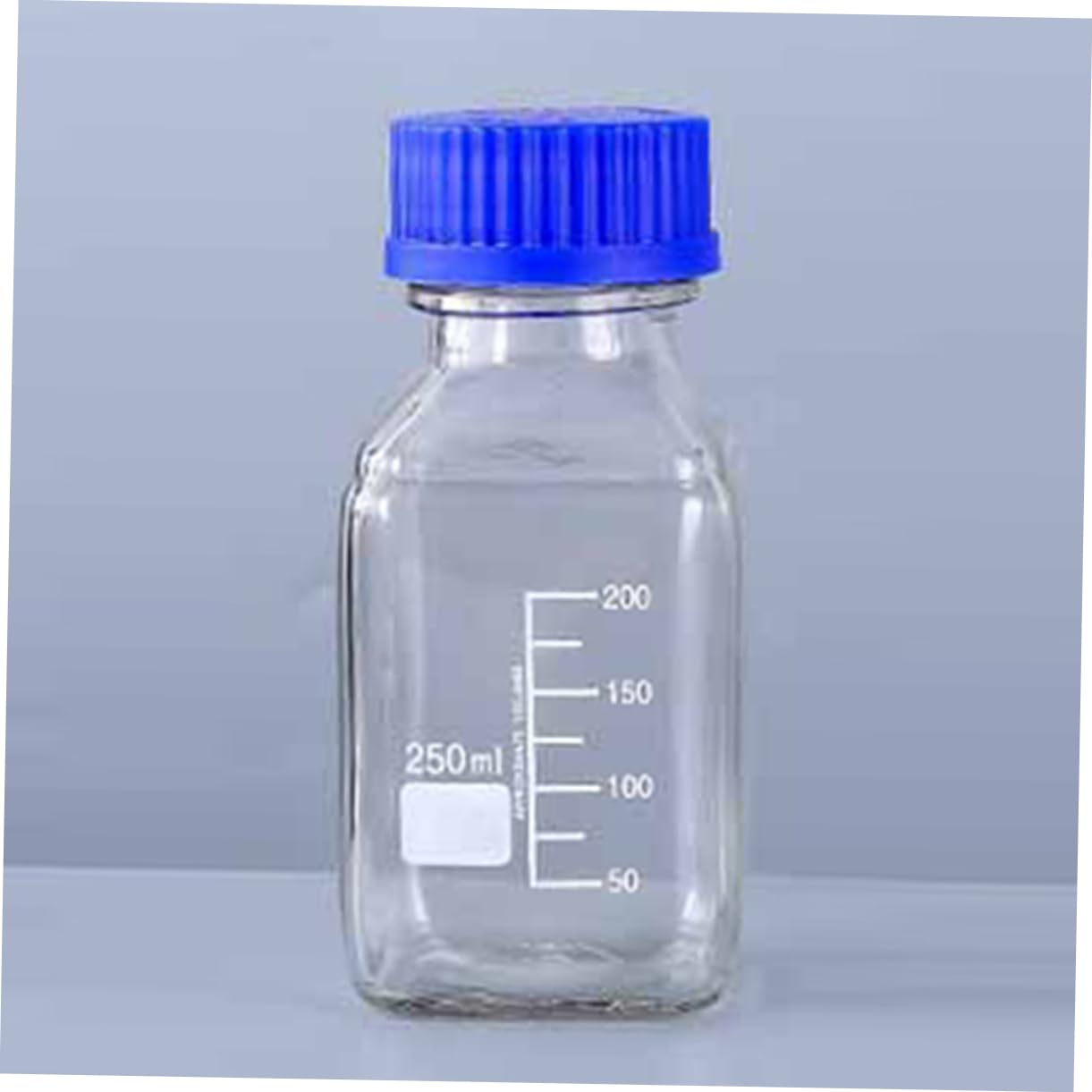 POPETPOP Boccette da Laboratorio in Vetro Graduato 250ml, 2 Pezzi, per Campionamento e Misurazioni Precise, Uso in Industria e Casa