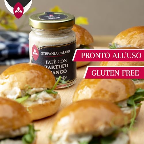 Stefania Calugi - Patè di Tartufo Bianco 85g - Pronto all’Uso - Gluten Free - Made in Italy - immagine 3