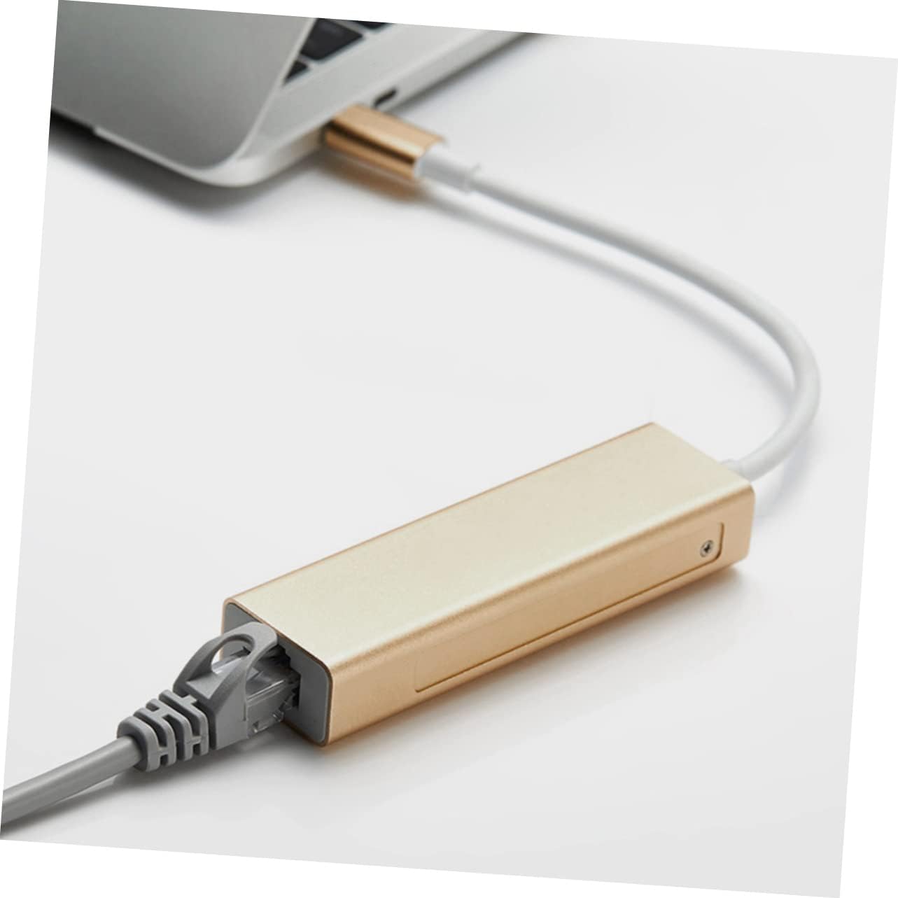 5pcs USB Type-c to Ethernet Adapter Gigabit Ethernet Mbps for Laptop Easy to Use Compact